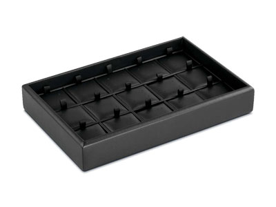 Jewellery Storage And Presentation Travel Carry Case With Five        Presentation Trays - Standard Image - 5