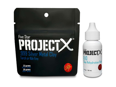 Project X .999 Fine Silver Clay    18gand Rehydration Fluid 30ml      Bundle - Standard Image - 1
