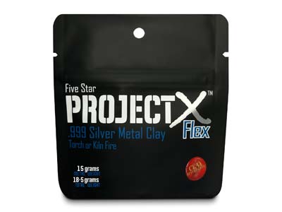 Project X .999 Fine Silver Flex    Clay 18.5g And Rehydration Fluid   30ml Bundle - Standard Image - 2