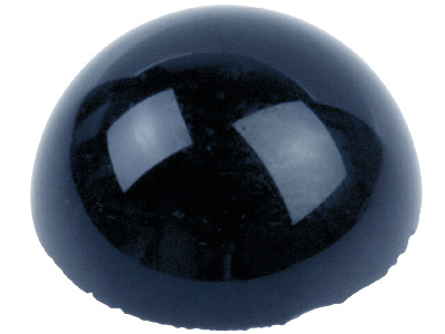 Onyx, Round Cabochon, 10mm - Standard Image - 1