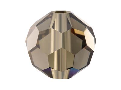 Preciosa Crystal Pack of 12, Round Bead, 6mm, Black Diamond - Standard Image - 1