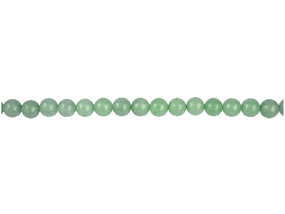Green Aventurine Semi Precious     Round Beads 6mm, 16