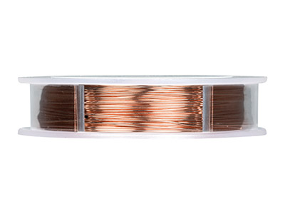 Beadalon Artistic Wire 18 Gauge    Bare Copper 1.0mm X 9.1m - Standard Image - 2