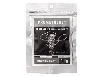 Prometheus Jewellers Sterling White Bronze Clay 100g