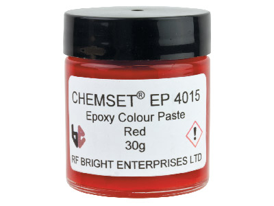 Epoxy Colour Paste, Opaque Red,    30g, UN3082 - Standard Image - 1