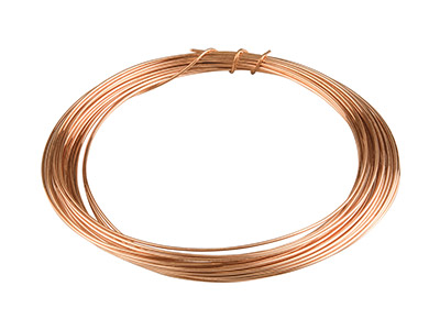 Copper Round Wire 0.7mm X 7.5m     Fully Annealed - Standard Image - 1