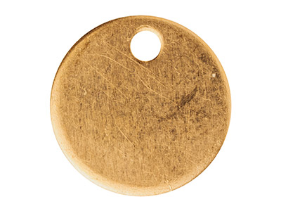 Copper Blanks Round Disc Drop      Pack of 6, 12mm - Standard Image - 1