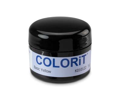 COLORIT Resin, Trend Basic Yellow  Opaque Colour, 5g - Standard Image - 2