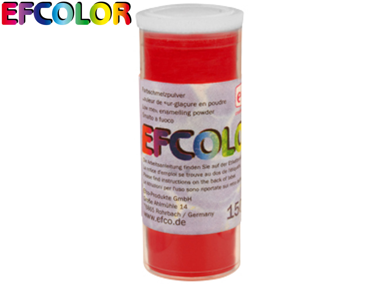 Efcolor Enamel Red 10ml - Standard Image - 2