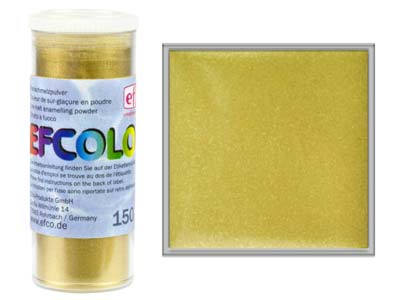 Efcolor Enamel Metallic Gold 10ml - Standard Image - 1