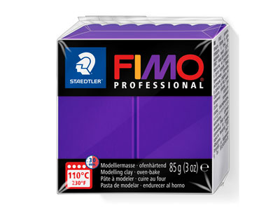 Fimo Professional Lilac 85g Polymer Clay Block Fimo Colour Reference 6 - Standard Image - 1