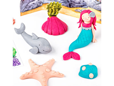 Fimo Mermaid Kids Form And Play    Polymer Clay Set - Standard Image - 4