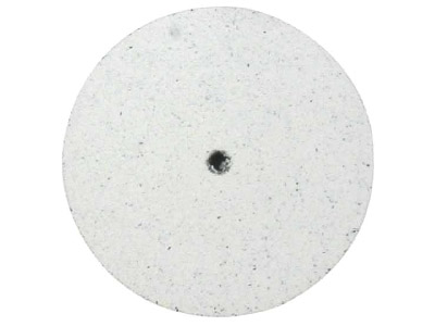 Silicone Rubber Wheel, White, Extra Coarse - Standard Image - 1