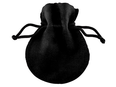 Large Drawstring Bell Shape Pouch, 130mm X 115mm - Standard Image - 1