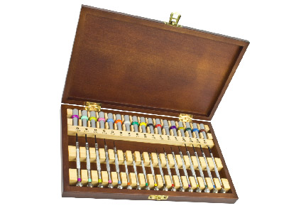 Screwdriver Set In Wooden          Presentation Box For Watchmakers   And Jewellers - Standard Image - 1