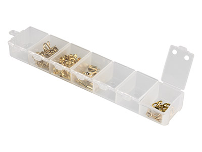 Mini Bead Storage Box With 7 Flip  Top Containers - Standard Image - 1