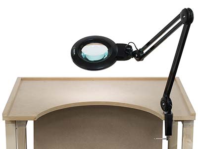 Durston LED Workbench Magnifying   Lamp - Standard Image - 2