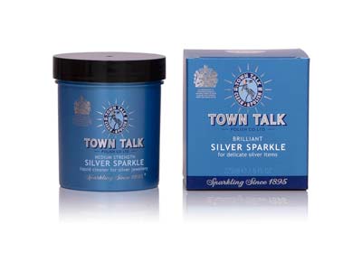 Town Talk Silver Sparkle Dip 225ml - Standard Image - 1