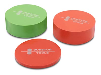 Durston Round Urethane Pads, Set Of 3 - Standard Image - 1
