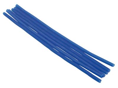 Ferris Cowdery Wax Profile Wire    Tube Blue 3mm Pack of 6 - Standard Image - 1