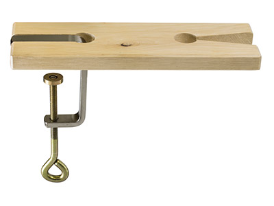 V Shaped Bench Peg With Clamp - Standard Image - 3