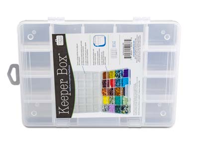 Beadsmith Medium Keeper Box 20     Compartments 27x19cm - Standard Image - 3