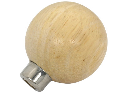 Wooden Handle, Shape A, Spherical
