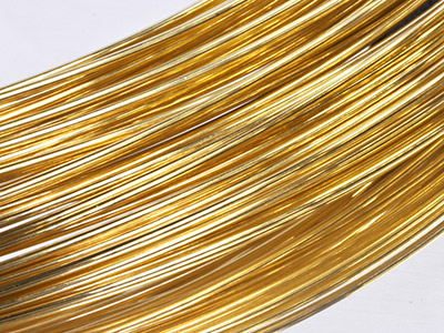 9ct Yellow Gold Round Wire 1.50mm, 100% Recycled Gold - Standard Image - 1