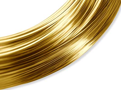 Gold Filled Round Wire 0.8mm Fully Annealed - Standard Image - 1