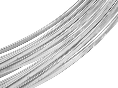 Sterling Silver Oval Wire 12.5mm X  9.0mm Fully Annealed, 100 Recycled Silver