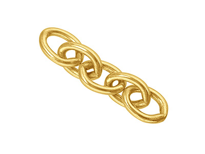 9ct Yellow Gold Cufflink Chains - Standard Image - 1
