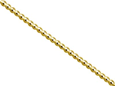 18ct Yellow Gold Beaded Wire 1.5mm - Standard Image - 1