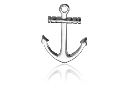 Sterling Silver Anchor 13mm
