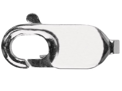 Sterling Silver Lobster Claw Oval  13mm - Standard Image - 1