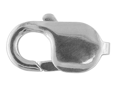 Sterling Silver Lobster Claw Oval  16.5mm - Standard Image - 1