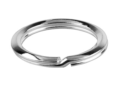Sterling Silver Split Ring 32mm - Standard Image - 1