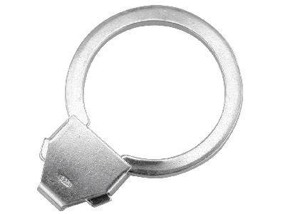 Sterling Silver Key Ring 25mm Split Ring, 3623 - Standard Image - 1