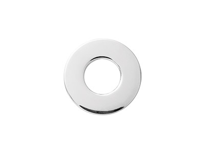 Sterling Silver Flat Washer 15mm   Stamping Blank Pack of 3