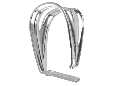 Sterling Silver Large Double Bail - Standard Image - 1