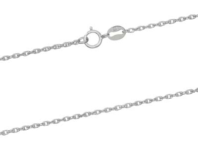 Sterling Silver 1.5mm Rope Chain    16