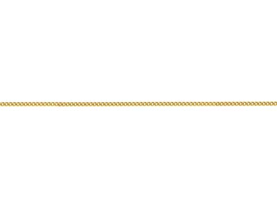 Gold Filled 0.6mm Loose Extra Fine Curb Chain - Standard Image - 1