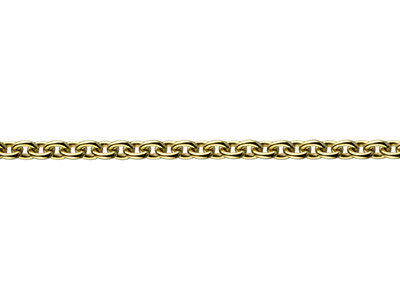 9ct Yellow Gold 1.9mm Loose Cable  Chain - Standard Image - 1