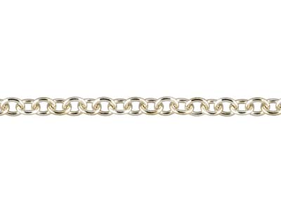 9ct White Gold 1.9mm Loose Trace   Chain - Standard Image - 1