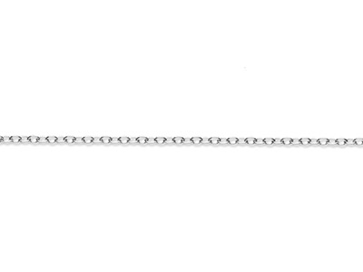 Sterling Silver 2.3mm Loose Trace  Chain, 100% Recycled Silver - Standard Image - 1